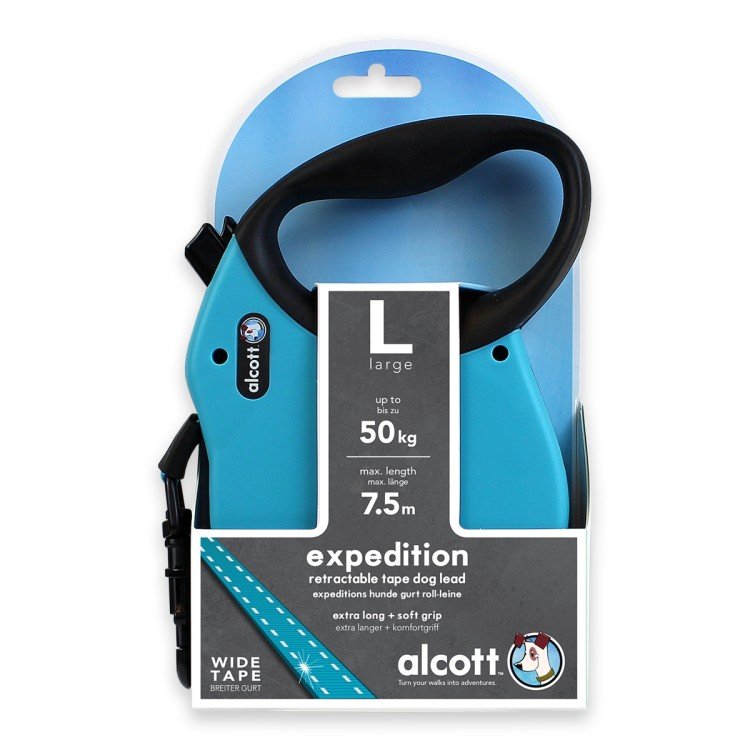 ALRLSHEXLGBL Expedition retractable leash, 8 m - large - Image 1