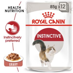 FELINE HEALTH NUTRITION INSTINCTIVE ADULT CATS - GRAVY (WET FOOD - POUCHES)