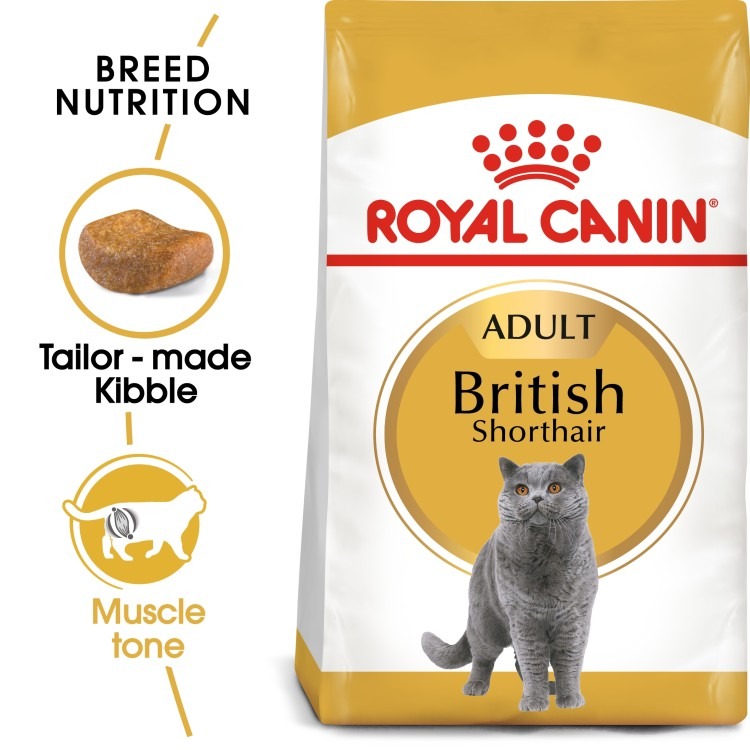 FELINE BREED NUTRITION BRITISH SHORTHAIR ADULT