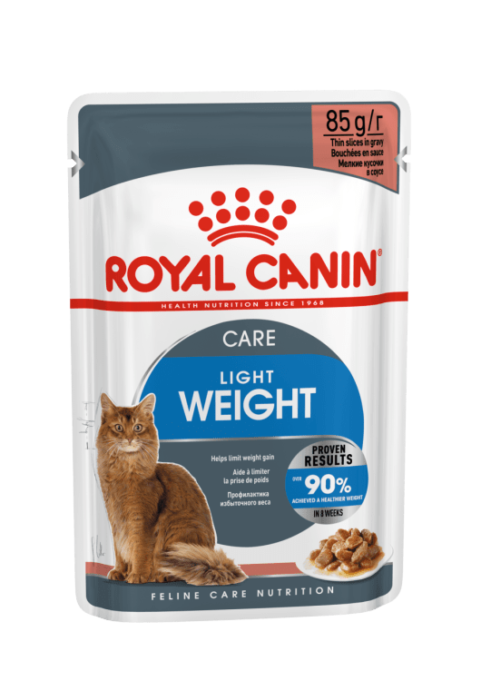 RO282160 Feline Care Nutrition Light Weight Care (Wet Food - Pouches) 12 X 85 G - Image 1
