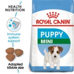 Size health nutrition mini puppy