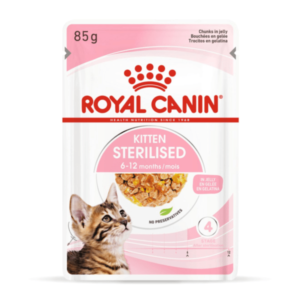 FELINE HEALTH NUTRITION KITTEN STERILISED GRAVY