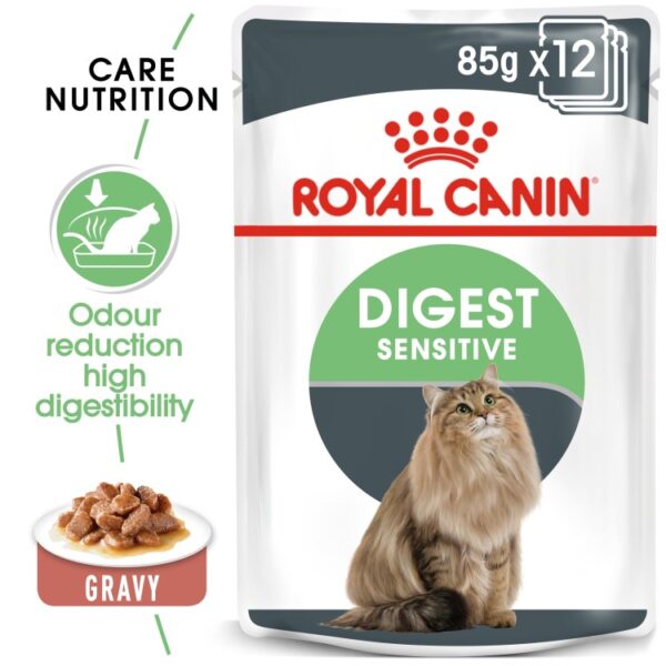 FELINE CARE NUTRITION DIGEST SENSITIVE GRAVY