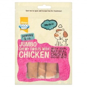 Goodboy Jumbo Chicken Chewy Twists 100 G