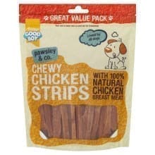 05627_gb_chicken_strips CHEWY CHICKEN STRIPS - 350G VALUE PACK - Image 1