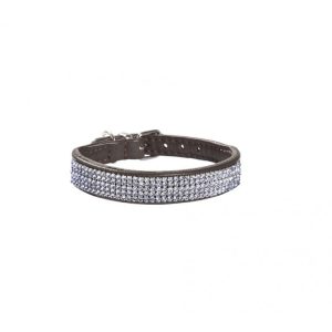 Crystal Princesse Collar - BROWN / 40 CM