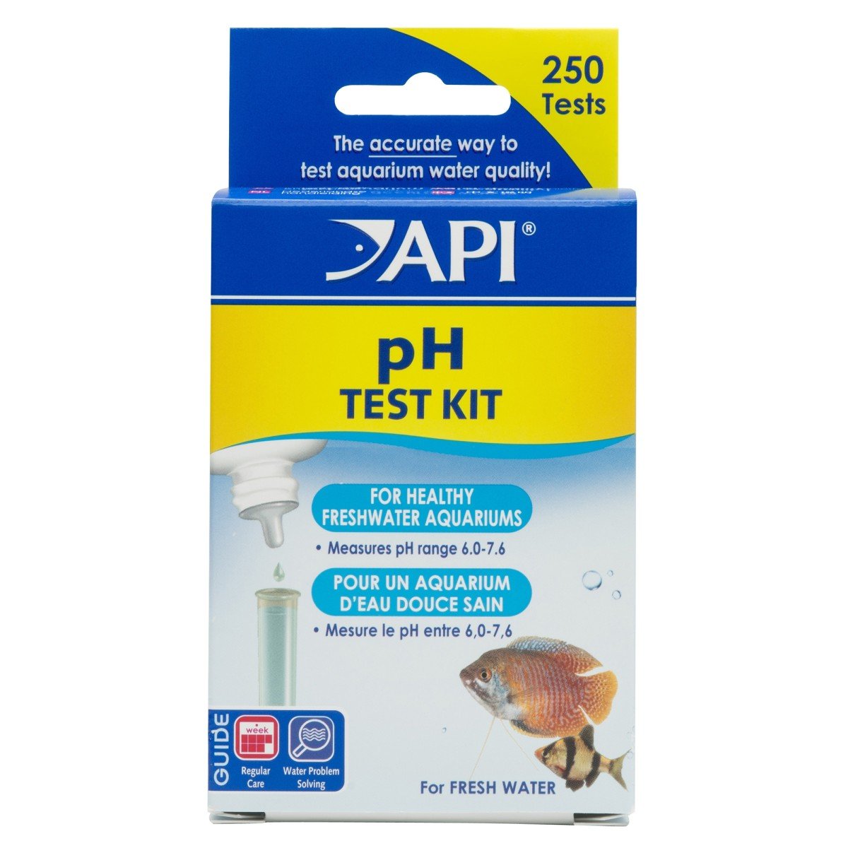 AI28 Api Ph Freshwater Aquarium Test Kit, 250 Count - Image 1