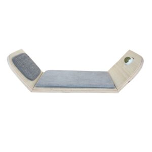 SKYWALK - - SCRATCHER LOUNGE BED WITH CATNIP BALL