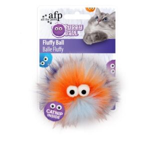 Fluffy ball - ORANGE