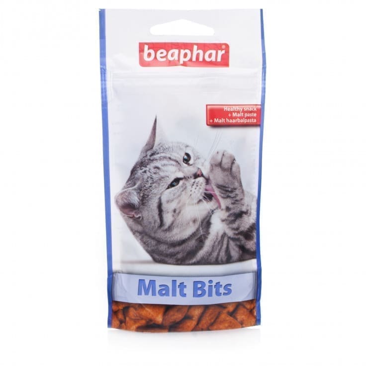Beaphar-Malt-Bits-for-Cats-181371 (1) MALT-BITS - Image 1