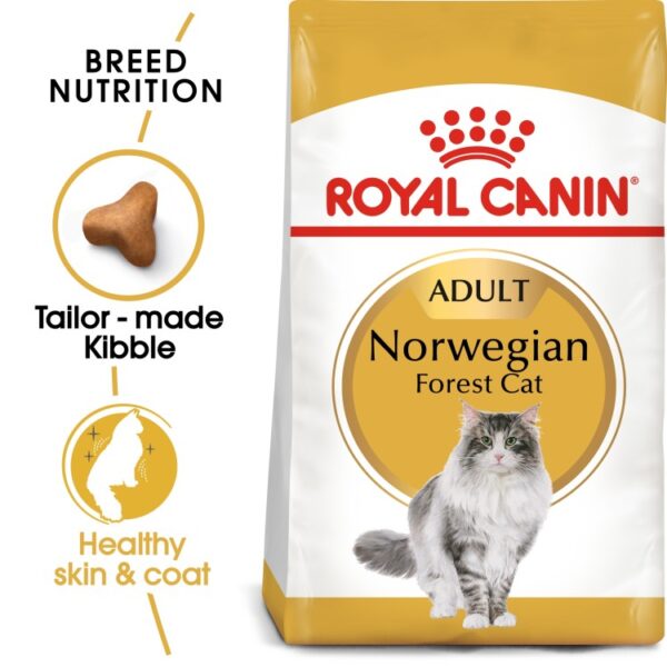 FELINE BREED NUTRITION NORWEGIAN FOREST CAT ADULT