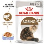 Buy 2 for a Purrfect Deal! Feline Health Nutrition Ageing 12+ Jelly (Wet Food - Pouches) 12 x 85 g