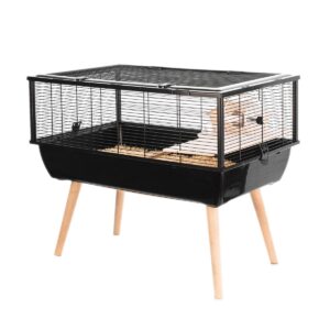 Neo Nigha Small Rodent Cage - BLACK