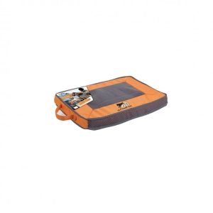 Quick dry outdoor dog mat - SMALL-ORANGE