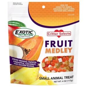 CRITTER SELECT'S - FRUIT MEDLEY TREAT 4OZ