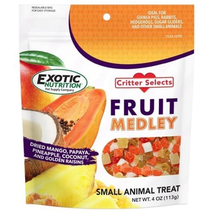 en3392_fruit_medley_4_oz_front CRITTER SELECT'S - FRUIT MEDLEY TREAT 4OZ - Image 1