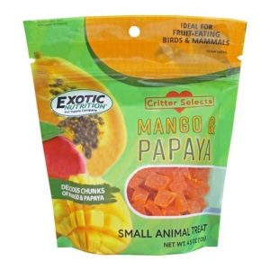 CRITTER SELECT'S - MANGO & PAPAYA TREAT 4.5OZ (128G)
