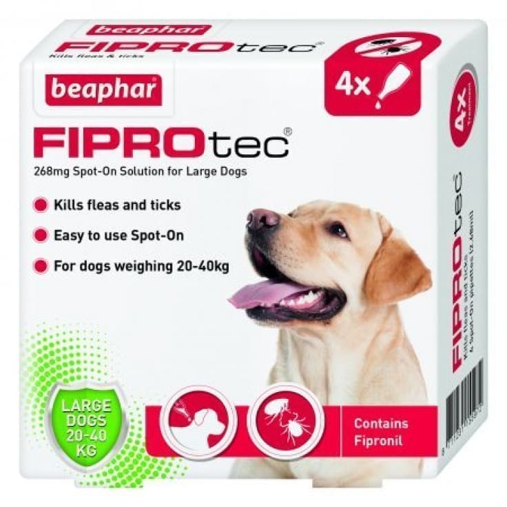 ldog.4 Fiprotec For Dog - 4 Pipettes - LARGE - Image 1