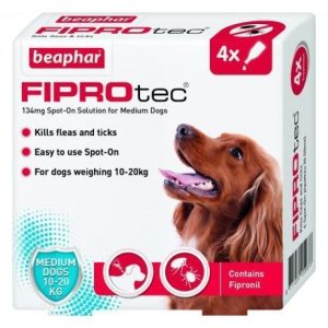 Fiprotec For Dog - 4 Pipettes - MEDIUM