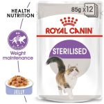 FELINE HEALTH NUTRITION STERILISED - Jelly (Wet Food - Pouches) 12 x 85 g