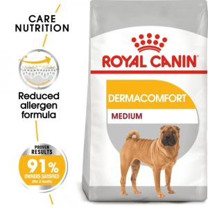 Royal Canin Medium Dermacomfort Dry Dog Food 12kg