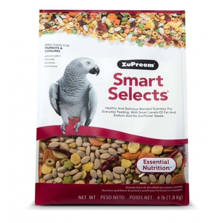 zupreem-33040_1 SMART SELECTS - PARROTS & CONURES 4LB - Image 1