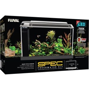 Fluval Flex Aquarium - Kit - 19 L (5 US gal) - Black