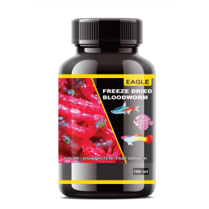 Horizone Eagle Freeze Dried Blood Worms - 100 Ml