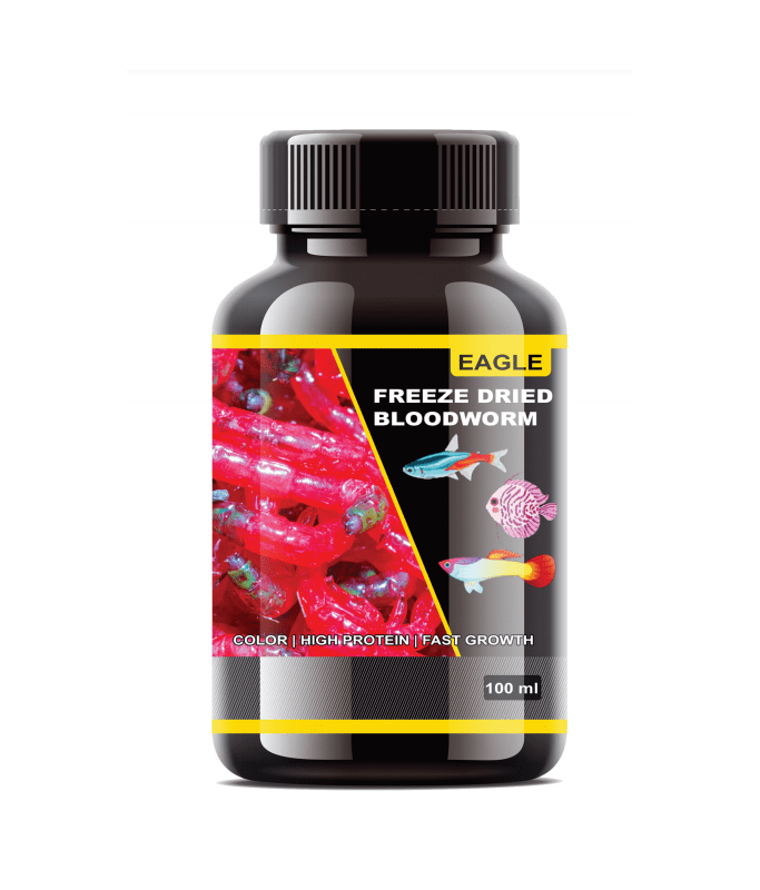 11822-large_default Horizone Eagle Freeze Dried Blood Worms - 100 Ml - Image 1