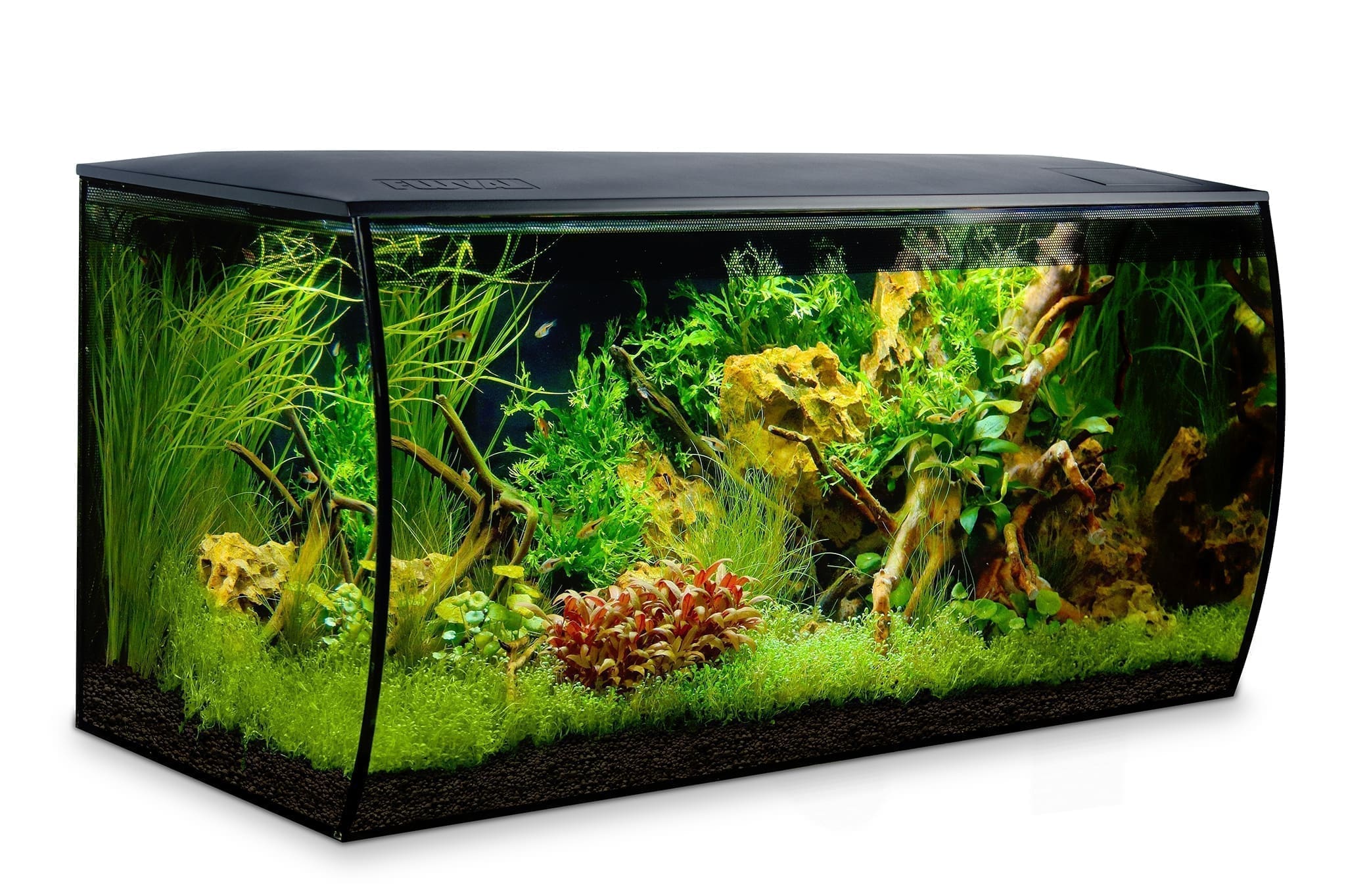14995.jpg Fluval Flex Aquarium - Kit 123L- Black - Image 1