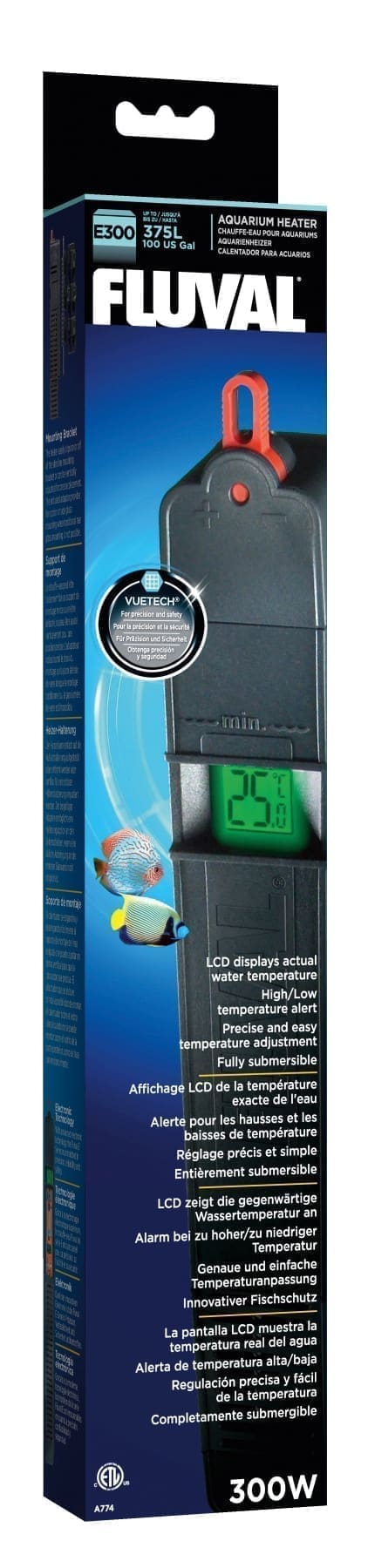 a774_fl_e300_heizer_verpackung_rgb.jpg Fluval E Heater - 300 Watt - Image 1