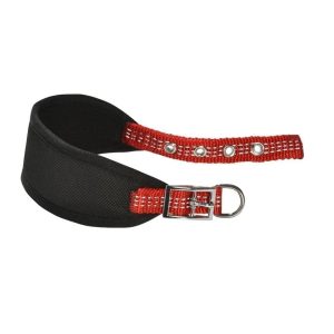 Levrier Oscar Collar - Red - Large
