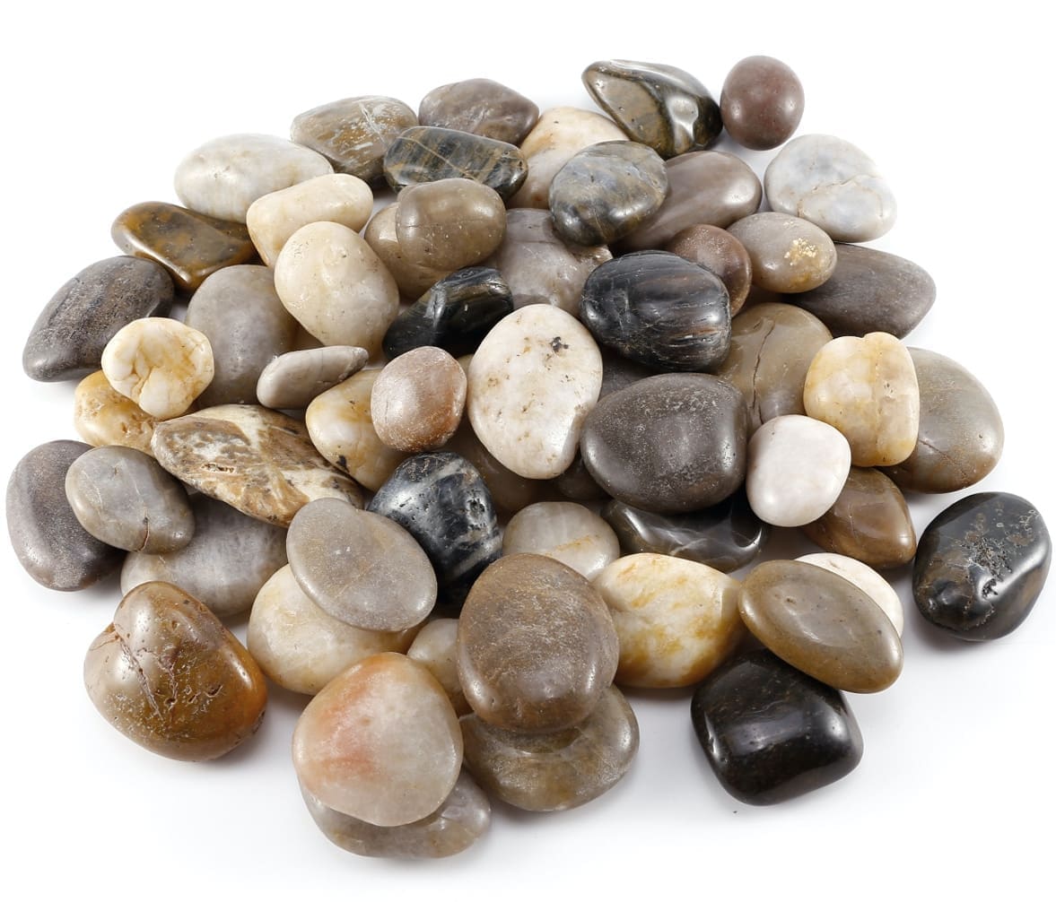 dydm507.jpg Small Five Color Yuhua Stones - Yuhua Stones 2-3 cm - 4kg - Image 1