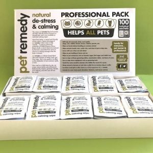 Pet Remedy Calming Wipes - PRO 100 sachets
