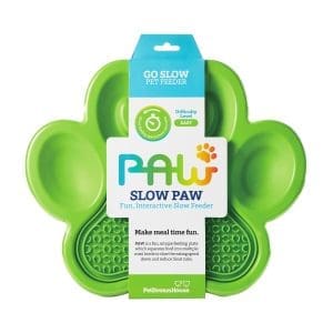 PetDreamHouse - 2-in-1 Slow Feeder & Lick Pad Green