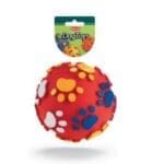 Padovan Dog Ball With Paws Dia ? 12Cm