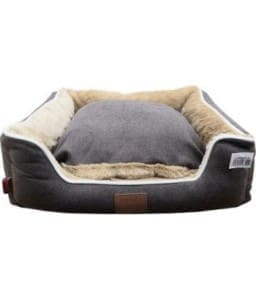 11001-home_default.jpg Catry Pet Cushion Luxury Black & Beige White Beeding - HY00554060-99 - 60 x 50 x 16cm - Image 1