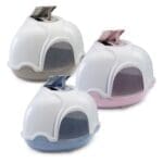 IMAC Ginger - Hooded Corner Shaped Litter Tray