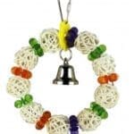 Pado Natural and Clean Round Bird Toy - 17x12 cm
