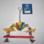 VanPet Bird Toy Natural And Clean D Shape - Bell - 30.5x15cm
