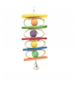 VanPet Hanging Toy For Birds With Bell 10"