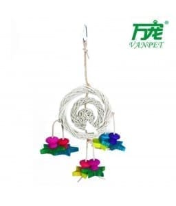 2513-home_default.jpg Vanpet Hanging Toy For Small & Medium Birds -289 - 36X16 Cm - Image 1