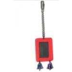 Vanpet  Mirror Bird Toy - 27.5X6.5X2.5 Cm