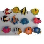 Kw Zone Plastic Fish Aquarium Decoration - 26 Pcs