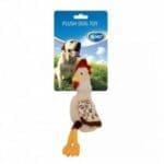 Duvo Plush Chicken - Dog Toy