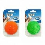 Duvo Tpr Ball Squeaky Orange/Green 5.5Cm