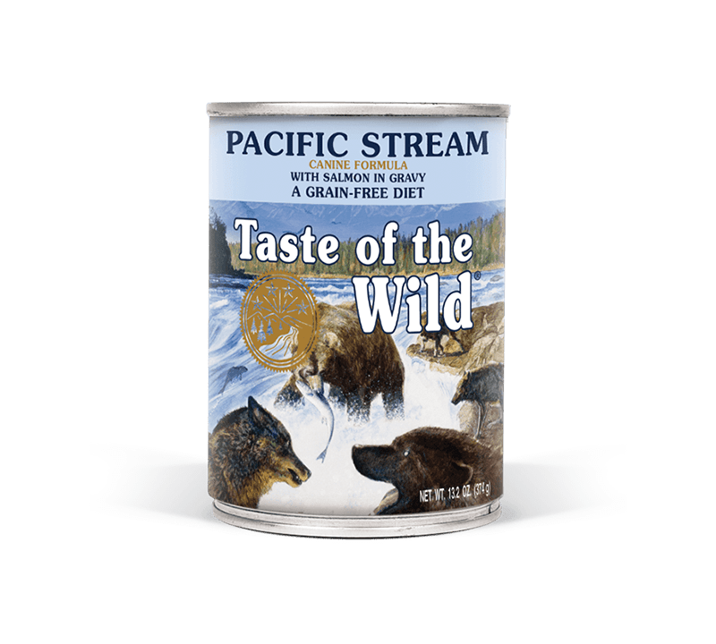 Pacific-Stream-Canine-Formula-.png Taste of the Wild-Pacific Stream Canine Formula 390gr