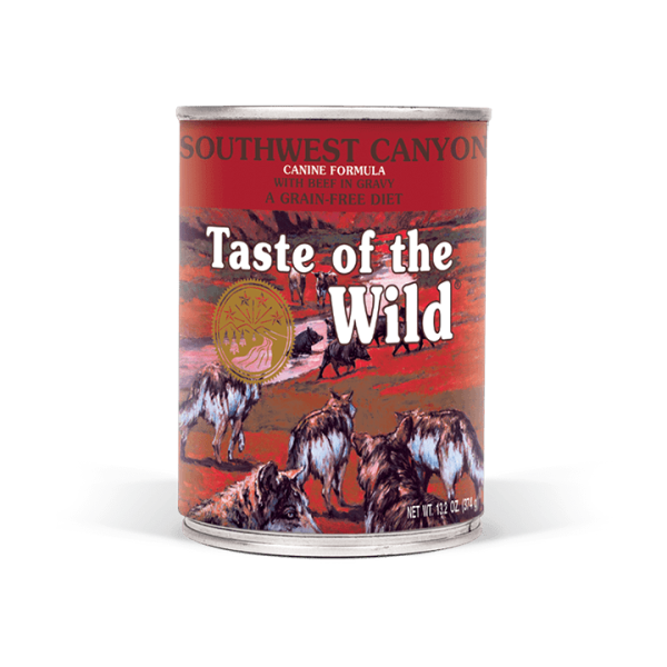 Taste of the Wild-Southwest Canyon Canine Formula dog food - 390gr