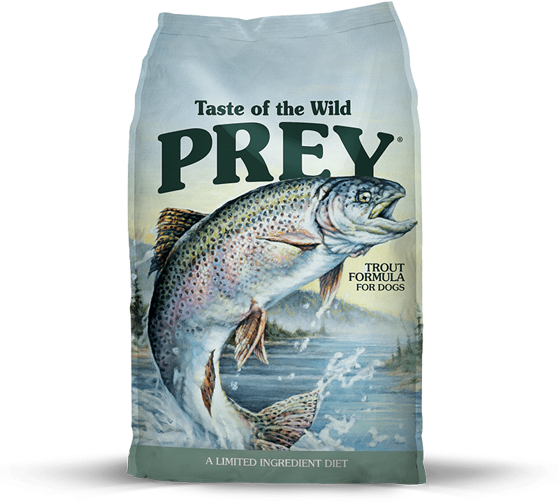 Trout-Limited-Ingredient-Formula-.png Taste of the Wild-PREY Trout Limited Ingredient Formula - Image 1