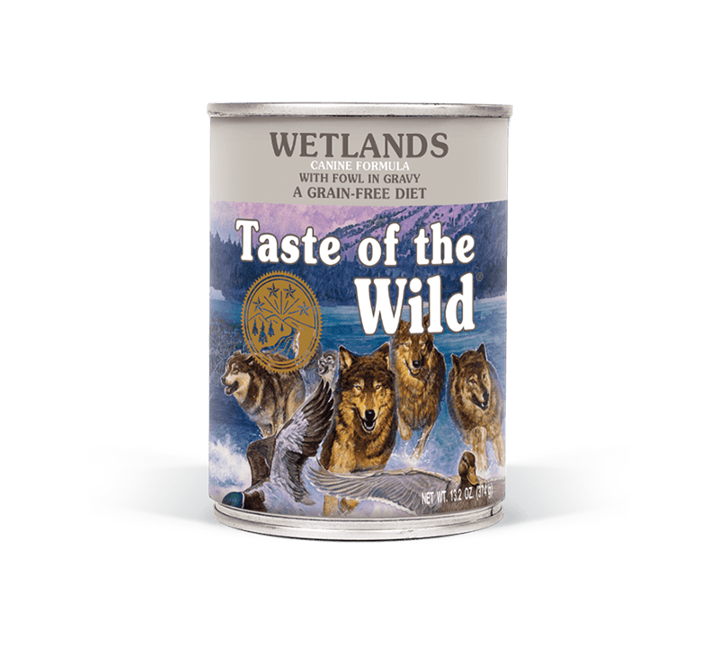 Taste of the Wild-Wetlands Canine Formula 390gr Wild-Wetlands Canine Formula
